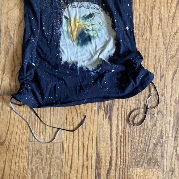 Guess Los Angeles Black Graphic Tee Size XS - Picture 5 of 12